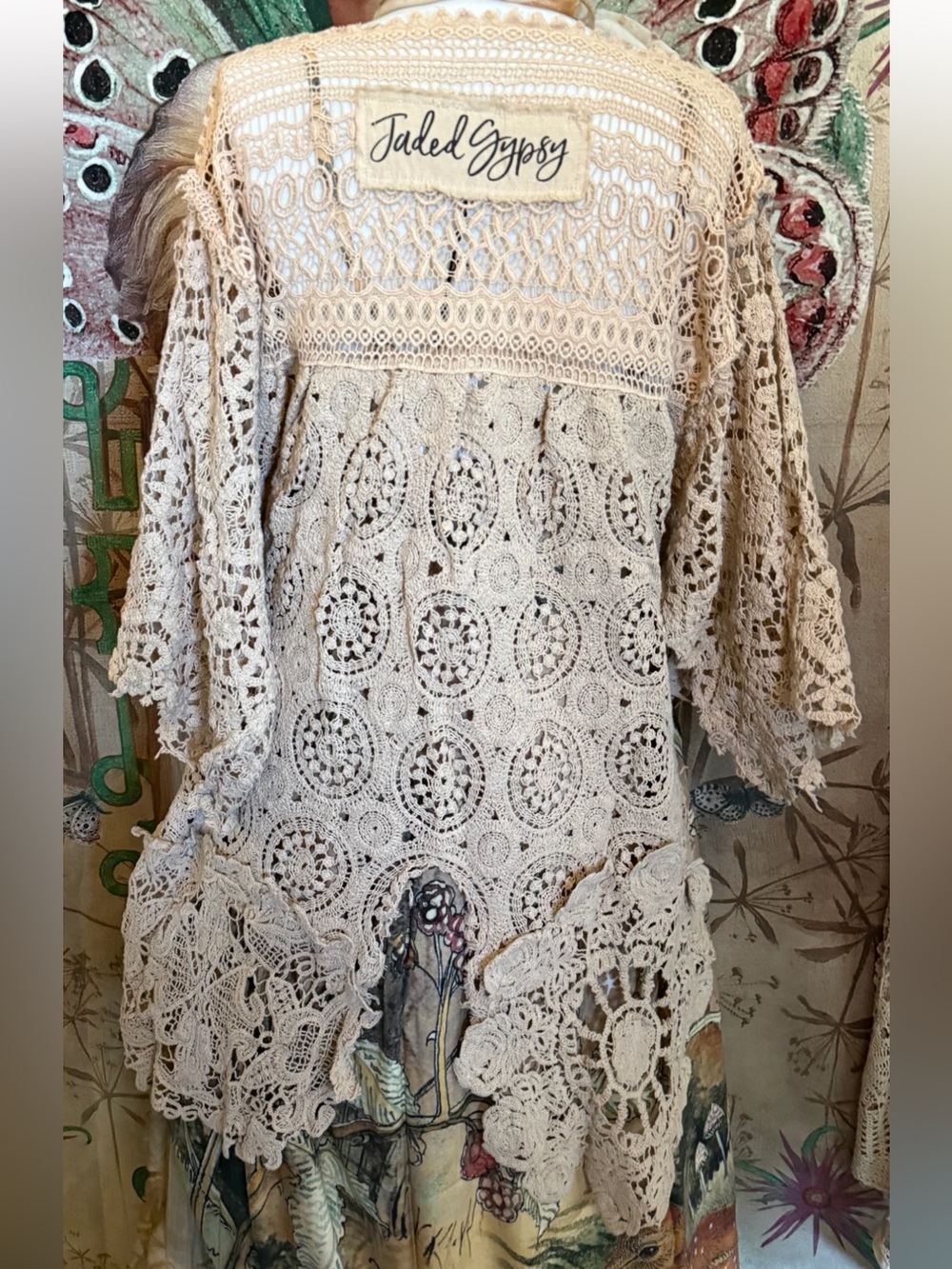 JADED GYPSY FOREVER TIMELESS SPLIT TAILS JACKET. One size - Picture 2 of 3